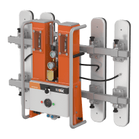 VIAVAC CladBoy compact 4Flex voor het plaatsen van sandwich dak- en wandpanelen